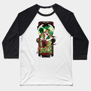 Nakhayudda – Anthro Sumatran Tiger Baseball T-Shirt